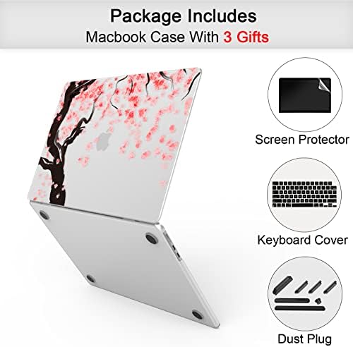 Съвместим с TeDaWen MacBook Air 13,6-инчов калъф 2022 година на издаване Модел: чип A2681 M2, твърд калъф с печатни модел за лаптоп MacBook