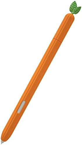 Силиконов Калъф за писалка MIYI Samsung Galaxy Tab S6 Lilte, Аксесоари за седалките с върха на молив (оранжево) (Samsung Galaxy S6 Lilte)
