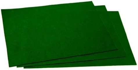 Обикновена акрилна филцови тъкани 9 x 12 правоъгълен маслинено-зелен цвят - на лист