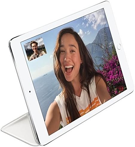 Съвместим с Apple iPad е 9,7 инча (2017 и 2018 г.) - Кожена smart-калъф + твърда делото с функция за сън / събуждане (Тюркоаз мама-лама)