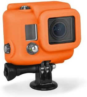 XSories силиконов калъф с капак за корпуса на камерата GoPro HERO3 и BacPac Viewer (син)