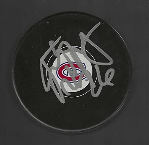 Джим Монтгомъри подписа шайбата Монреал Канадиенс - за миене на НХЛ с автограф