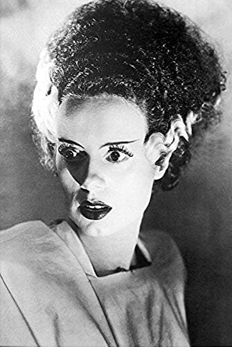 Купи Безформени Булката на Франкенщайн 1935 Елза Lanchester 36x24 Черно-бял Игрален филм на Плакат Печат на Снимка на Известния Класически