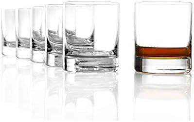 Stolzle Lausitz New York Bar, кристална чаша немски производство на DOF, комплект от 6