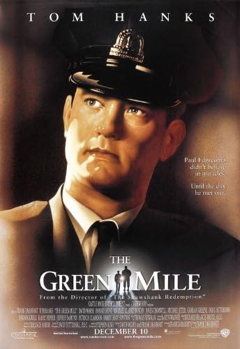 The GREEN MILE 27 x40 D / S Оригинален Плакат на филма е На Един лист с Том Ханкс, Стивън Кинг