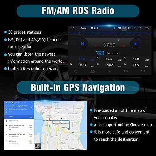SYGAV Android 11 Автомобилна Стерео система за 2015 2017 Subaru Outback Радио с озвучителна система Harman Kardon Carplay Android Auto 9 инчов Сензорен Екран, GPS Навигация Главното Устройство