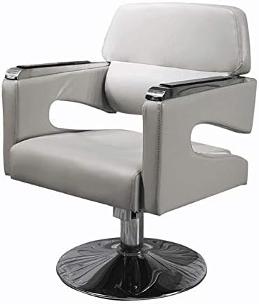 WFYW Класическо Салонное стол за Фризьор-стилист, Коса Стол, Модерно Коса стол, Специализиран Стол за подстригване, Хидравлично стол с възможност за сгъване на облег?